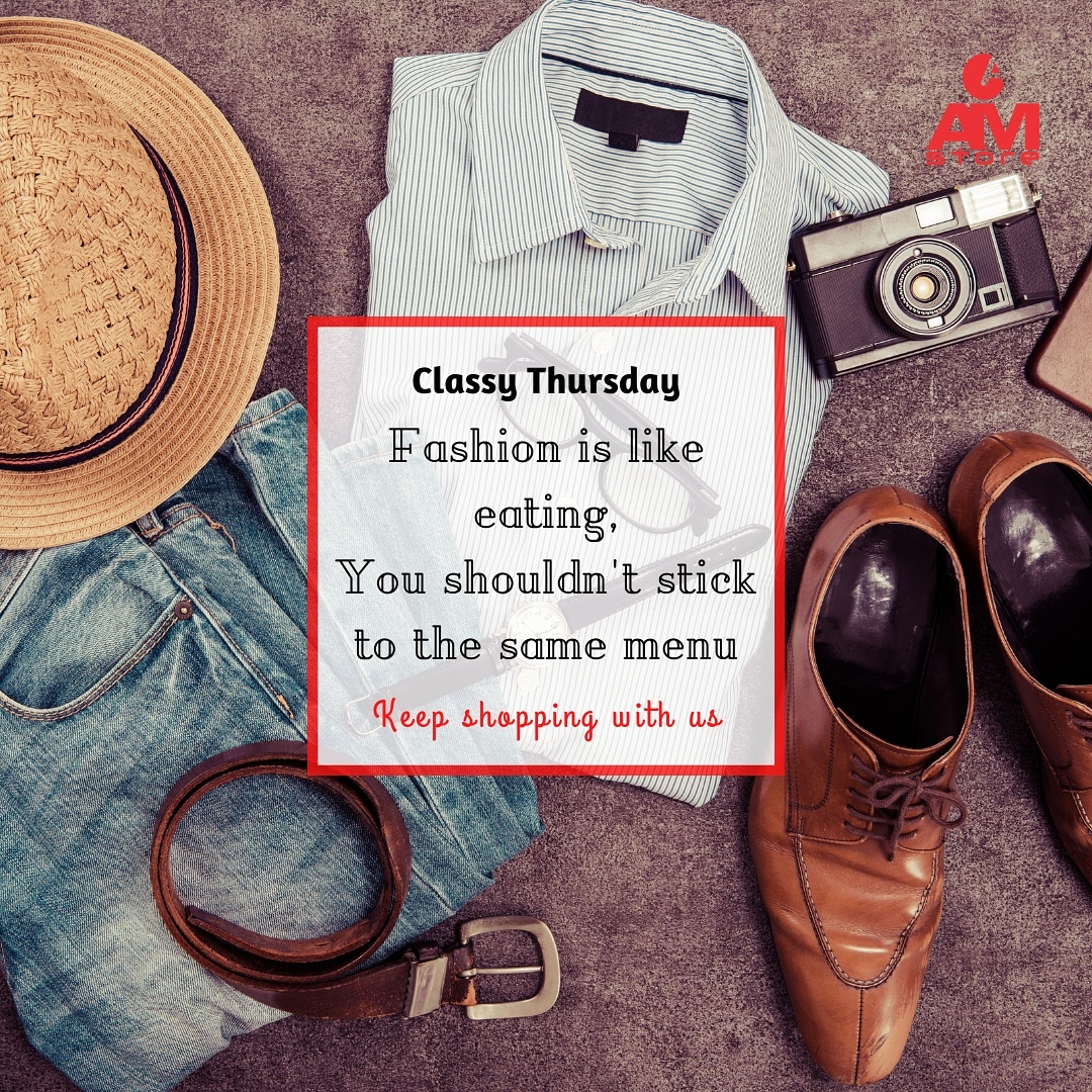 amstoreng's tweet photo. Fashion is just like food. You shouldn't stick to the same old menuπ―ππ½
Learn to switch it up ππ€©
Classy Thursday ππ
Keep shopping with AM STORE πποΈ
Stay safe and healthy πβ€οΈ
#AMStoreNG #ThursdayThoughts #VeteransDay #Veterans ASUU #oldromance https://t.co/dtgQMpHD1b