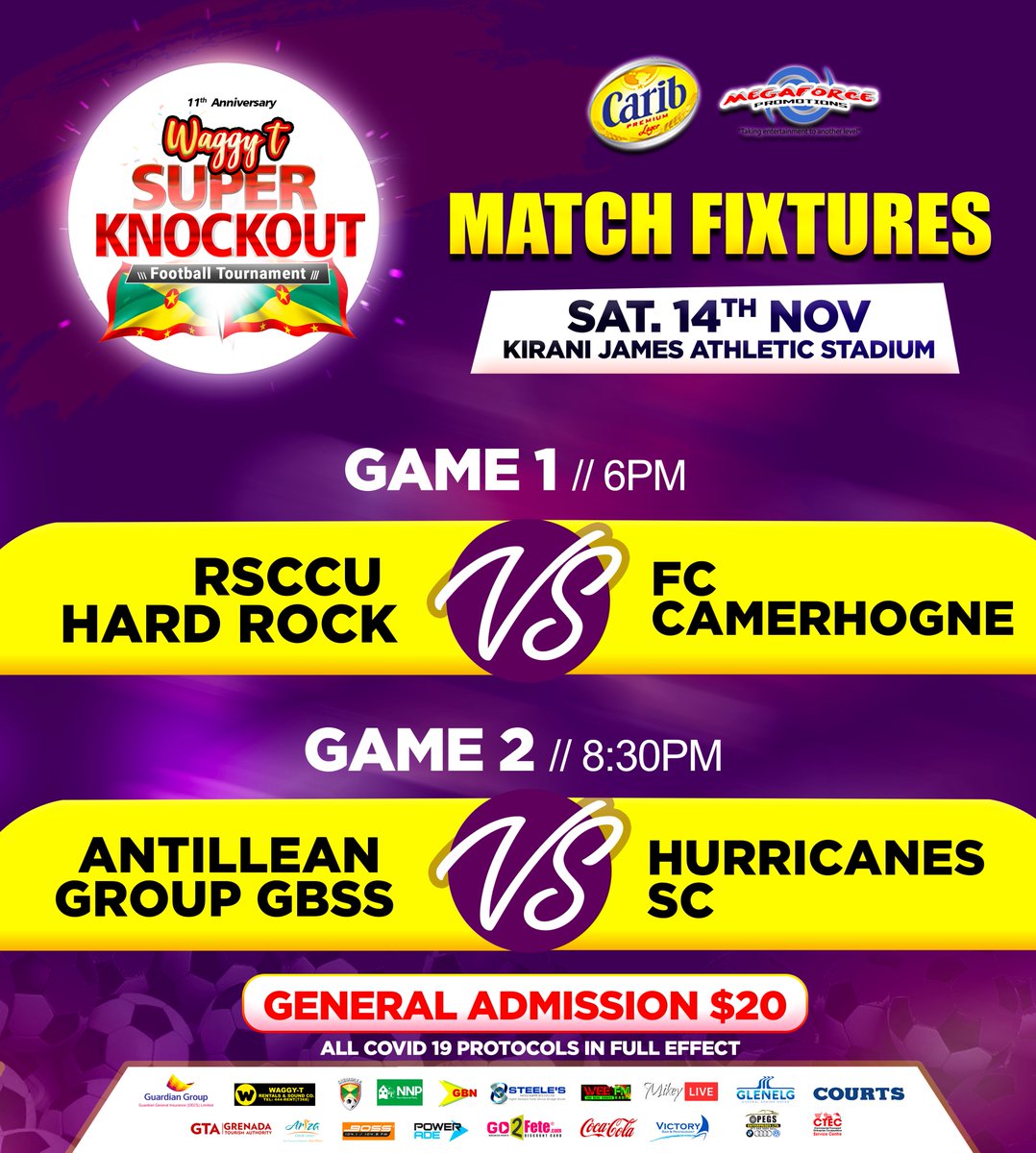 MegaforcePromo's tweet image. 11th Waggy T Super Knockout 
Round of 16 
Don't miss a GAME!!