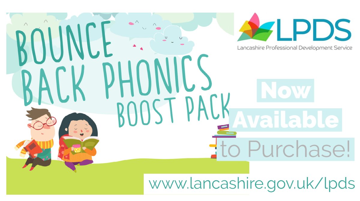 lancslpds's tweet photo. Now available from @lancsliteracy - the Bounce Back Phonics Boost Pack!
Following the same structure as Bounce Back Phonics, the Boost Pack gives a further eight blocks of work, including three lessons in each block. Blocks include alternative... (1/2)
#Phonics #KS2 #BoostPack https://t.co/06xiOvz82O