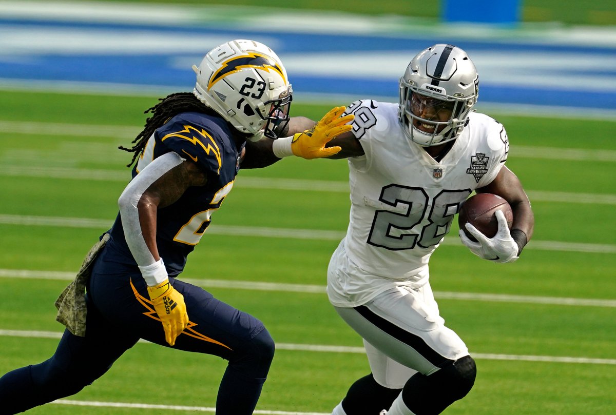 PFF_Fantasy's tweet photo. Most rushing yards vs. 8+ men in the box

🔹 Dalvin Cook - 527
🔹 Derrick Henry - 336
🔹 Josh Jacobs - 308 https://t.co/29SUTIQnC8