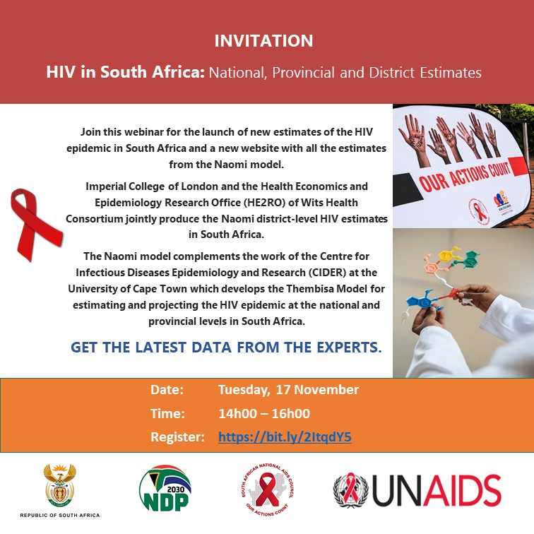 #WebinarAlert
WATCH the live stream NOW on our Facebook page.
Here's the WATCH LINK: https://t.co/BmCx9chJHx
If you have not registered, you can still do so on this link: https://t.co/0yfRHVZJ8W
REGISTRATION is instant! @UNAIDS_ZAF @HealthZA