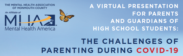 The Society for the Prevention of Teen Suicide presents a virtual program to discuss the challenges of parenting during COVID. Thurs., Nov. 19 at 7:30 p.m.  docs.google.com/forms/d/e/1FAI…