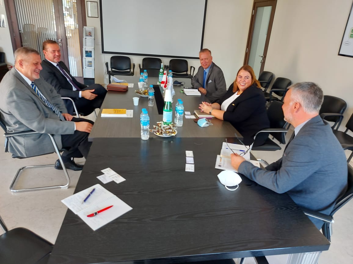 ICMPDinLebanon's tweet photo. #UNSCOL #JanKubis #EU4Lebanon #SlovakEmbassytoLebanon #ICMPDinLebanon #BorderManagement On 10/11, ICMPD Lebanon welcomed H.E. Jan Kubis, UN Special Coordinator for 🇱🇧 and H.E. Marek Varga, 🇸🇰Ambassador in 🇱🇧 to discuss areas of cooperation linked to IBM. https://t.co/8RDOp89vUK