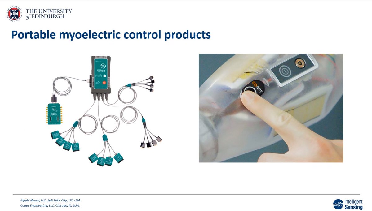intellsensing's tweet photo. Another fascinating @intellsensing presentation today on portable and customized #myoelectric control systems by #HancongWu
Interesting discussion on developing the user interface. Exciting developments in the pipeline!
#calibration #abstractcontrol #prosthetics https://t.co/dyI8JzvfWs