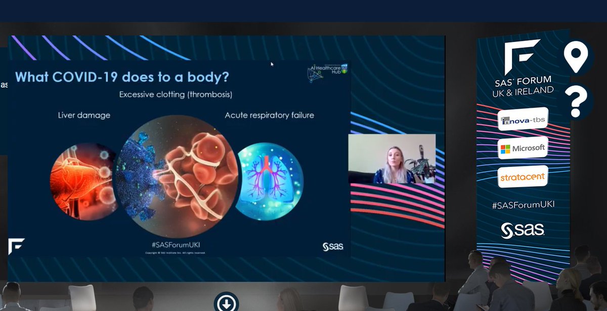 Lauren_Wood13's tweet image. Paulina B. Szklanna from @ucddublin is now live at #SASForumUKI talking about how AI is helping in the fight against #COVID19

sas.com/sas/events/uki…