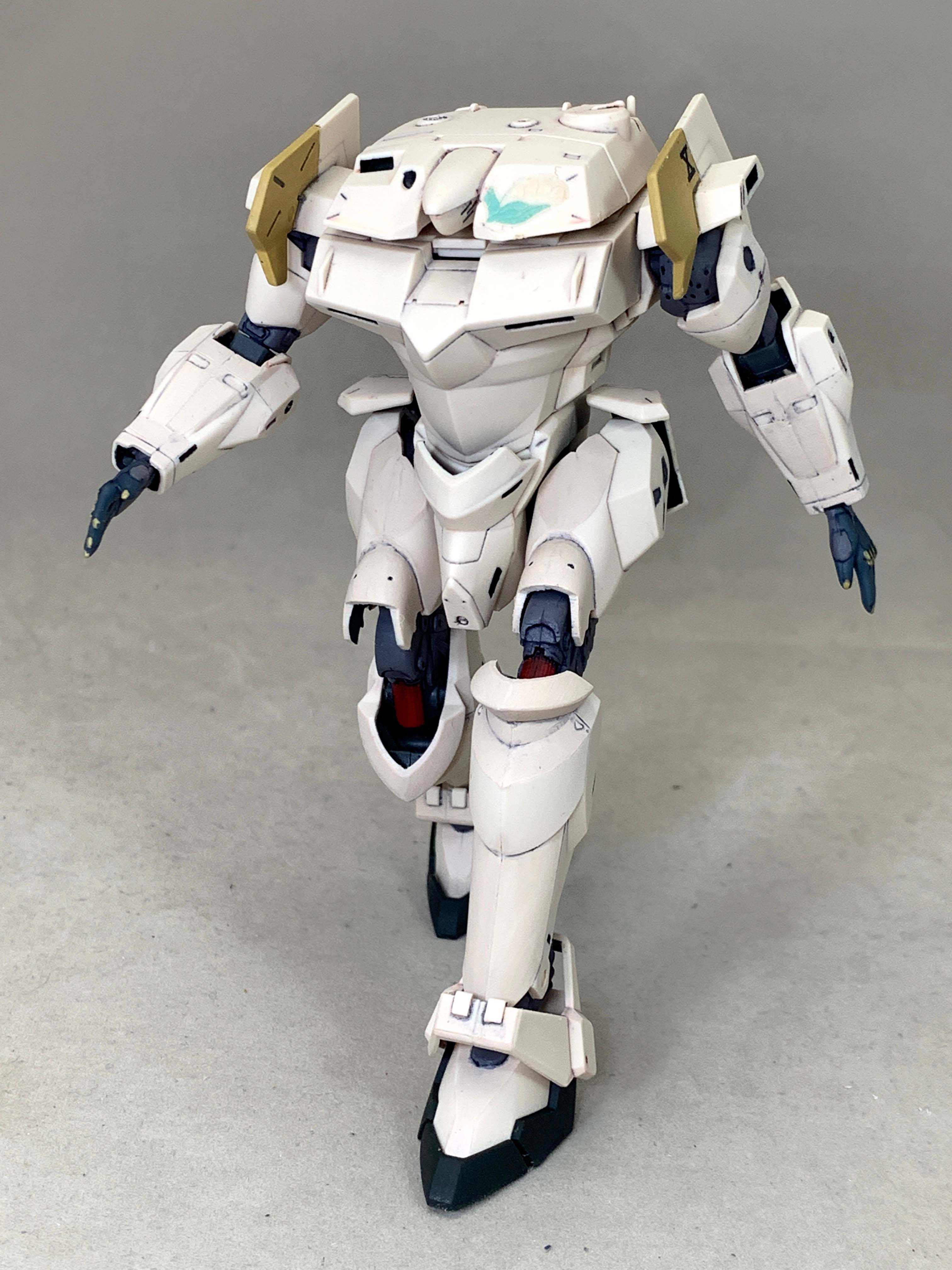 F A たちばな ガサラキ 1 35 Metal Fake Experimental Model02 イシュタルmk Ii ライデンアーマー に続き当時もの発掘 雷電 ら出渕裕デザインのtaとは系統が違うパワードスーツ的な荒牧伸志なデザイン 可動面などは物足りないキットではあるが