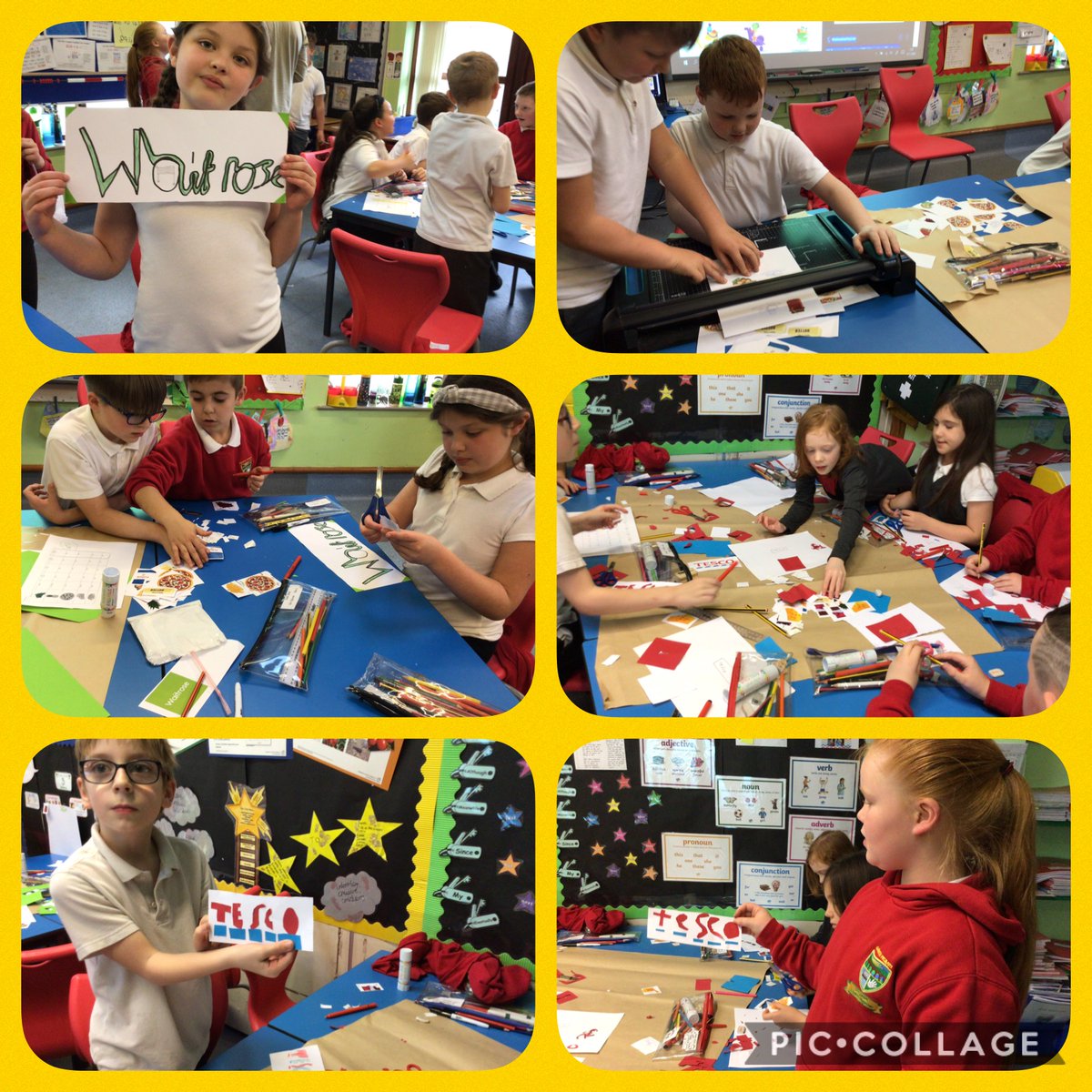 mrscpatterson91's tweet photo. This afternoon class 10 are learning about how we buy food and making their own supermarkets to buy and sell food from a shopping list. @garnteg @mrsemessore https://t.co/mVoYDSBRMx