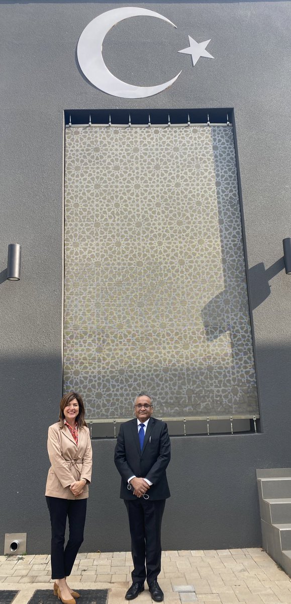 UlgenElif's tweet photo. Welcoming dear Mazhar Javed, Ambassador designate of #Pakistan at the @TurkishEmbPTA - Reviewing never-ending anectodes of an eternal friendship between our countries: Jive Pakistan! Jive Turkey 🇹🇷🇵🇰 https://t.co/UrB2GlvlcV