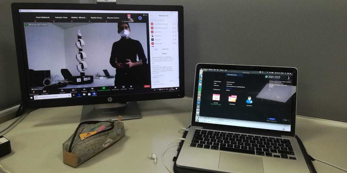 DigiEduHack's tweet photo. 😎 #DigiEduHackLive Sneakpeek😎
#Robots in action to change #education in Turin with @comaugroup and Vicenza Digital Innovation Hub for their #DigiEduHack challenge:
https://t.co/5JVMXUZEOl
#EUDigitalEducation #DigiEduHack #WeRedefineLearning #FutureClassrooms https://t.co/4wYKItLPQI