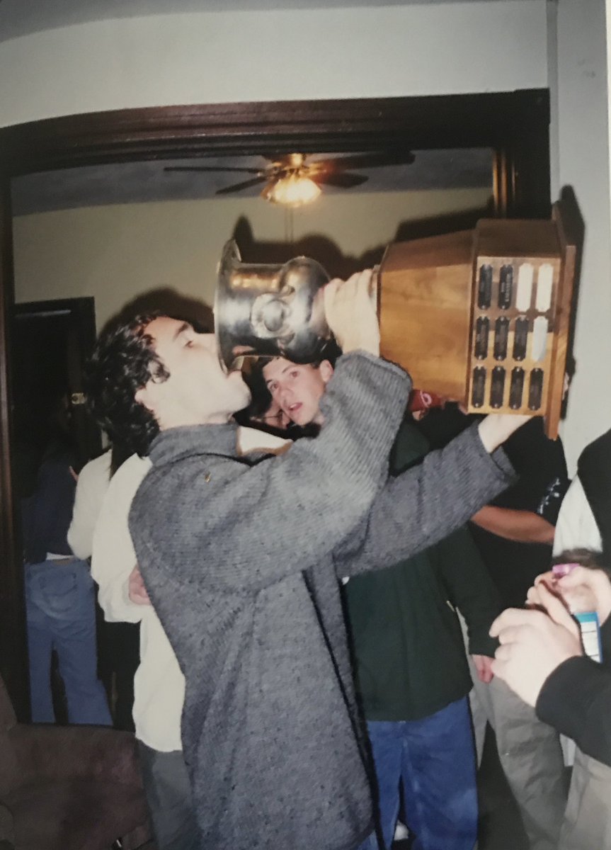 #OnThisDay presented by <a href="/LVHN/">Lehigh Valley Health Network</a> &amp; @coordhealth.

2000: Andy Soisson scores the two goals needed to defeat Lafayette on the road in PK’s, including the tying goal with 8.4 seconds left in regulation, giving <a href="/LehighMSoccer/">Lehigh Men's Soccer</a> its first-ever #PatriotMSOC title.

#GoLehigh | #OTD