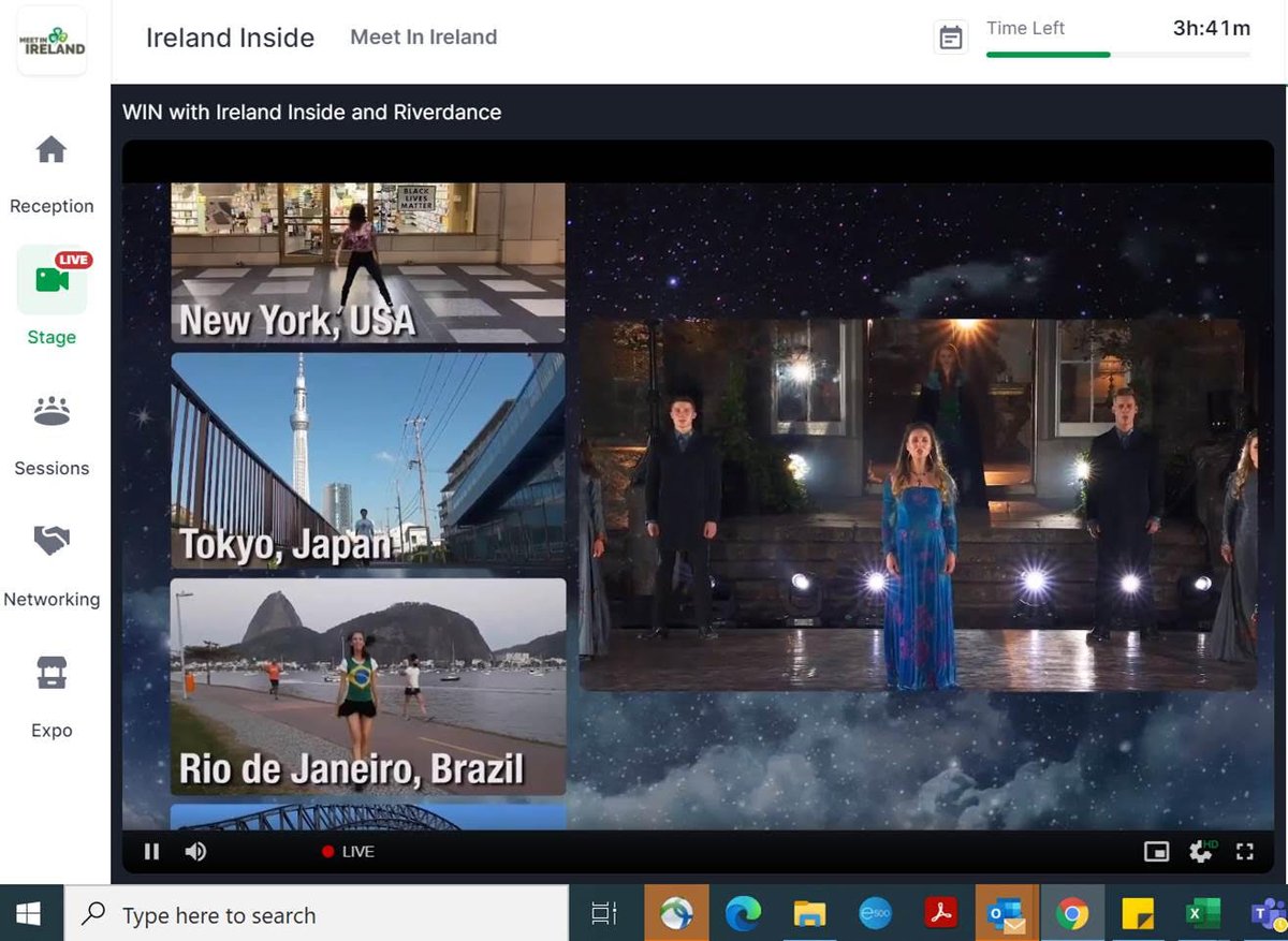 CrokeParkEvents's tweet image. #TeamCrokePark members @CiaraT_CP @_marknoonan are attending #IrelandInside today with @MeetInIreland - it may not be in person but there is lots of networking, connections, and buzzing conversations happening. 

Make sure to find them if you are attending! #TeamIreland