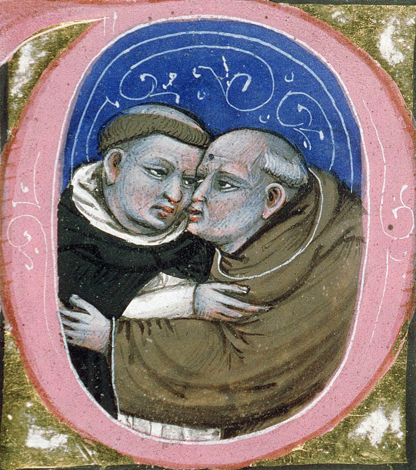 If we consider that medieval artists considered just same-sex embraces and kisses as *potentially* expressing queer desire, there's a whole possible tradition of art that could be re-examined.