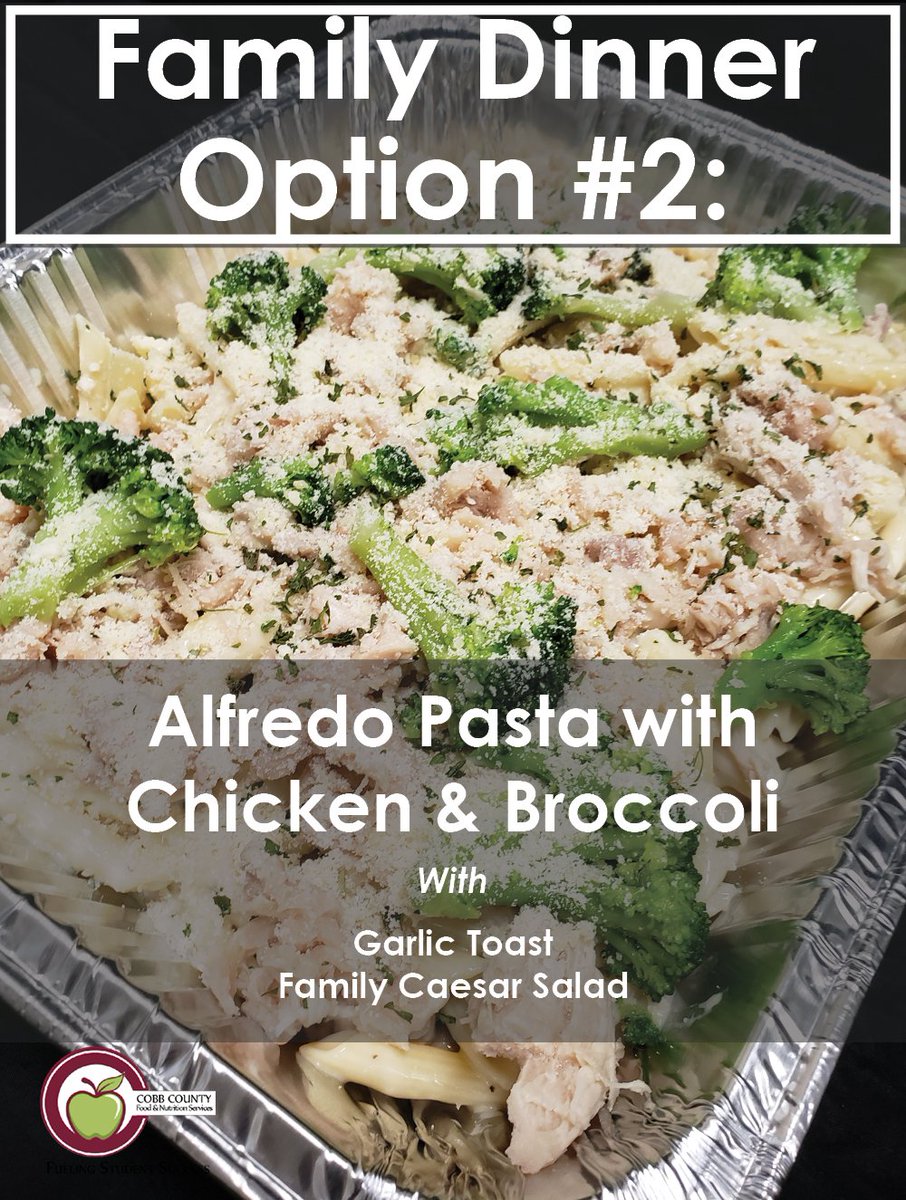 CobbCountyFNS's tweet photo. Pre-orders for these three Family Dinners are now open!
⚠️NOTE: These Family Dinners are available to purchase until Monday, 11/16, at MIDNIGHT for pick-up on WEDNESDAY, 11/18.
👉Go to : https://t.co/Bhk6sBye4k
#FuelingStudentSuccessToGo #ThisisCobb #FuelingGA https://t.co/NKnCweIOoO