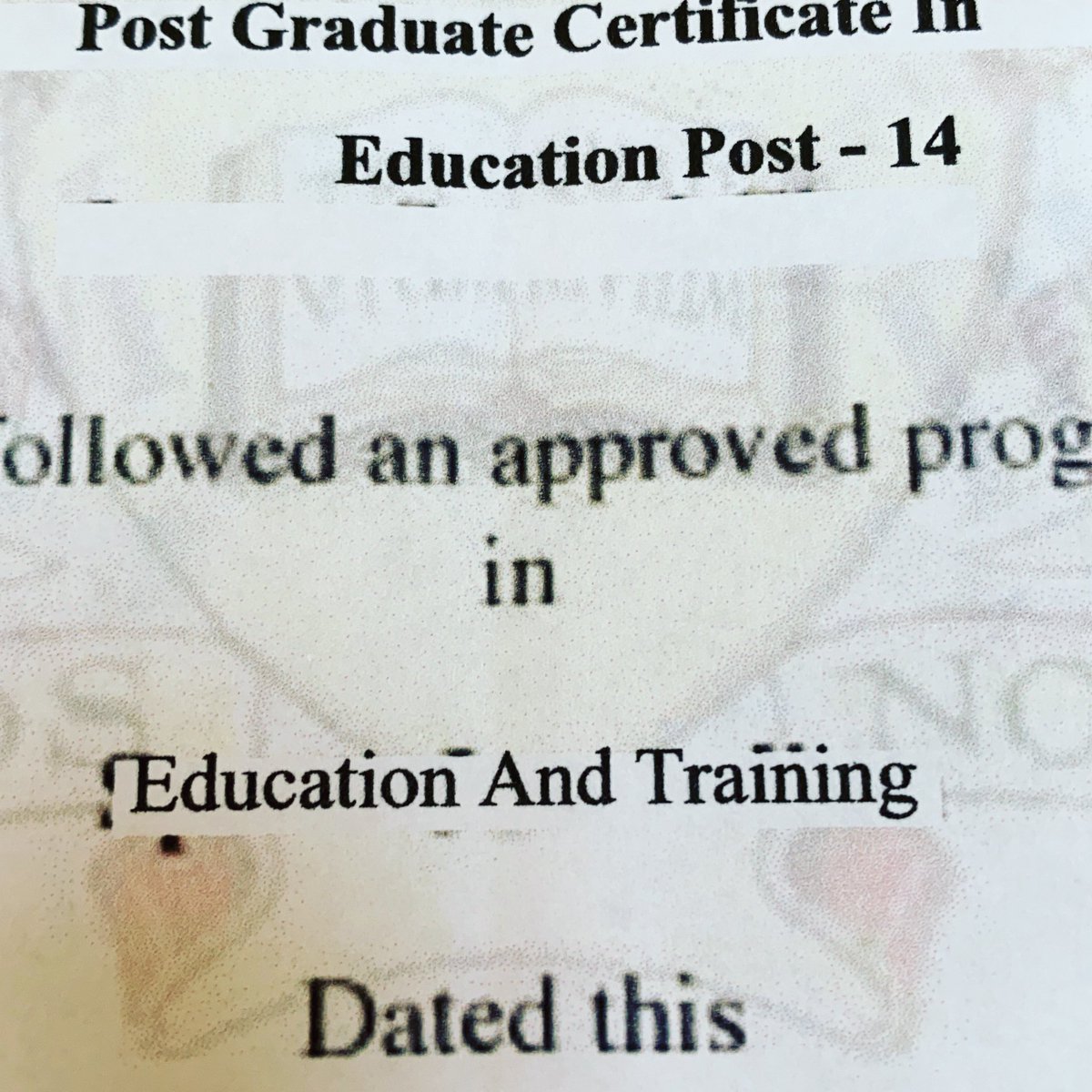 Anything wrong here...? Please help, not sure if it’s real??? And they believe they are qualified and do teach..... #scary #teaching #safeguarding #UniversityChallenge