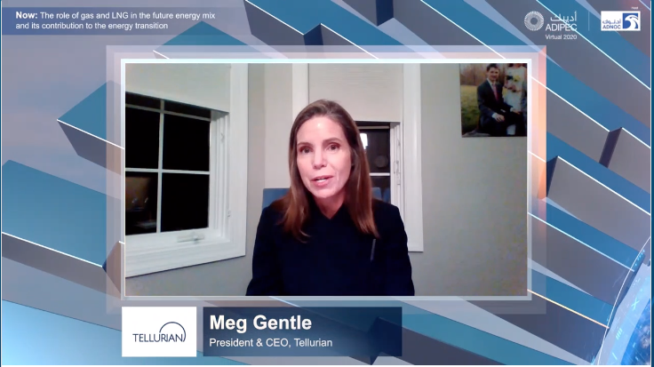 EnergzdEconomy's tweet photo. .@TellurianLNG CEO sees 2020 as the year worldwide natgas markets become fully integrated. 60% drop in #natgas rig count in US this year, but LNG exports at full capacity. US now 20% of LNG market. Expect strong price recovery for Henry Hub in 2021
#ADIPEC2020 #ADIPEC2020Partner https://t.co/s1tAyHg9on