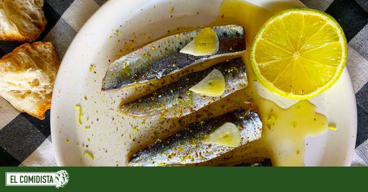 Sardines al forn amb llimona