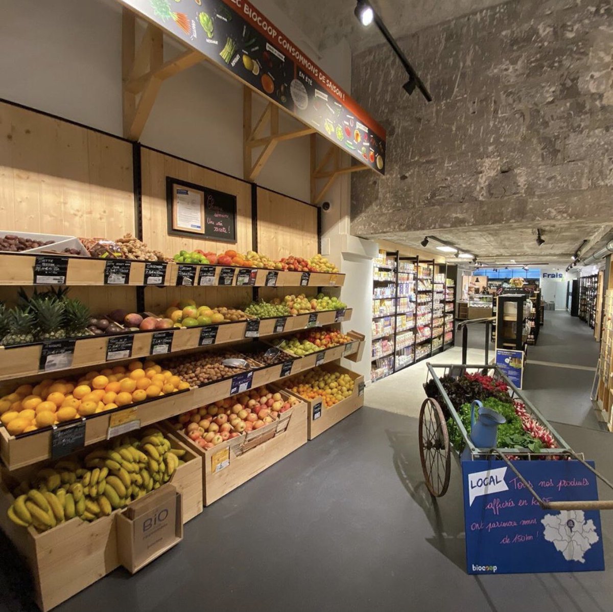 [NOS CLIENTS ONT DU TALENT]
Félicitations à notre client « BIOCOOP CONFLUENCE » pour l’ouverture de son magasin « bio, agriculture locale et responsable » à Lyon (42, cours Charlemagne 69002 Lyon)
#inauguration #bio #confluence #biocoop