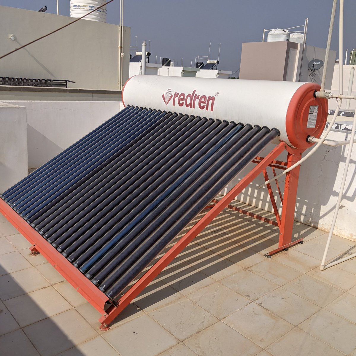 Cost of Solar Heater: 36,000Cost of Electric Geyser: 5,000.The electric geyser will obviously also consume electricity and assuming most houses here have two, it would take 3-5 years to recover the cost. No maintenance required for the solar heater and it is a one-time cost.