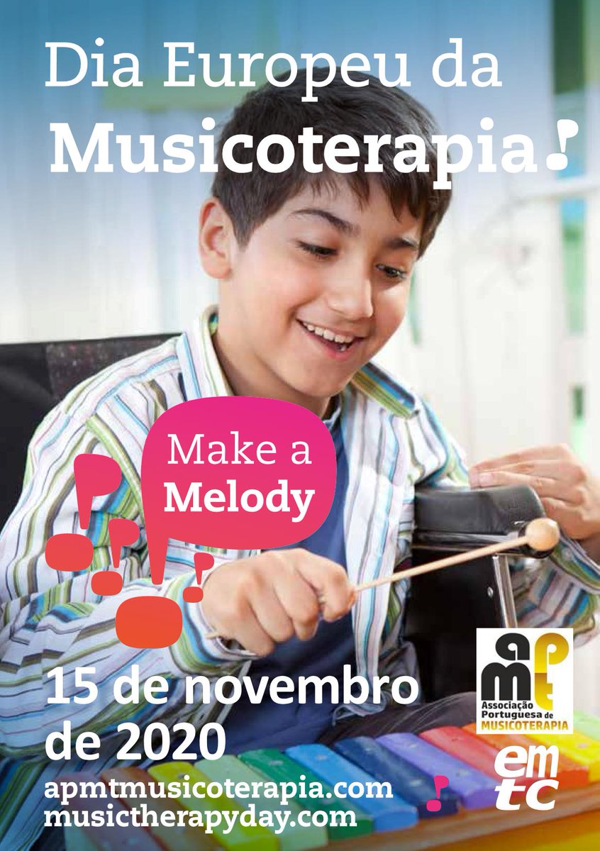 TherapyDay's tweet photo. European Music Therapy Day activities in Portugal 🇵🇹#Musicoterapia #musictherapyday #musictherapy #MakeAMelody https://t.co/UBFdXueK0D https://t.co/6pM6JtVnNe