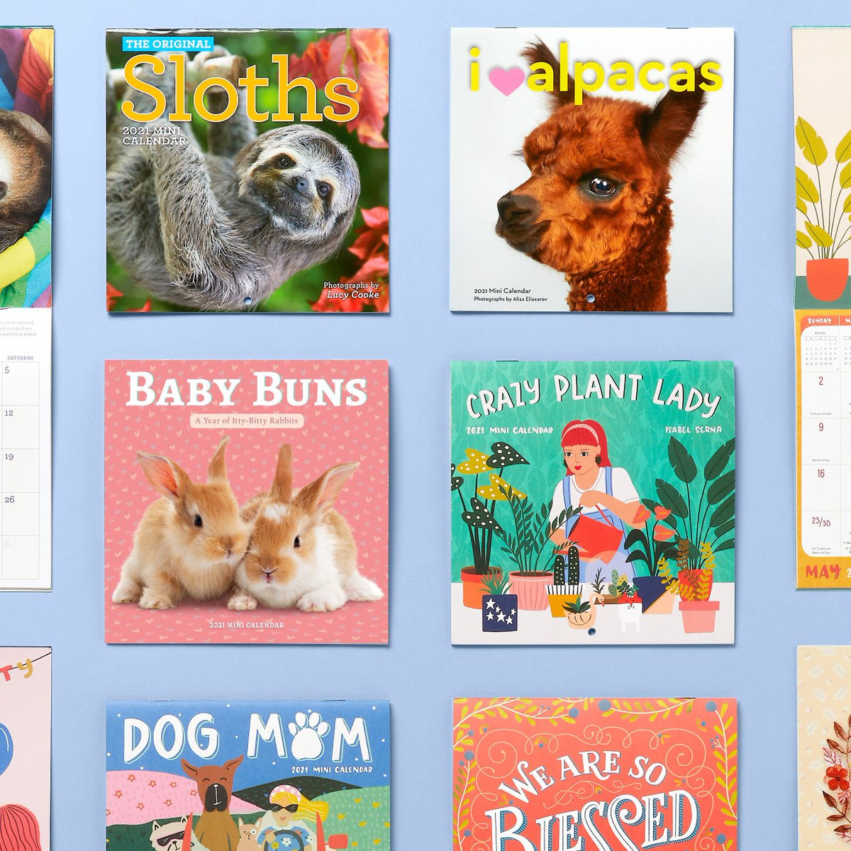WorkmanPub's tweet photo. It’s all #cuteness and good vibes from our 2021 mini #calendars. We are counting down the days until we can hang these bad boys up in the ol’ home office! Tell us which one you’re most excited for in the comments below.👇 https://t.co/m2vgzWA8m9 https://t.co/YboQZe9Kyg