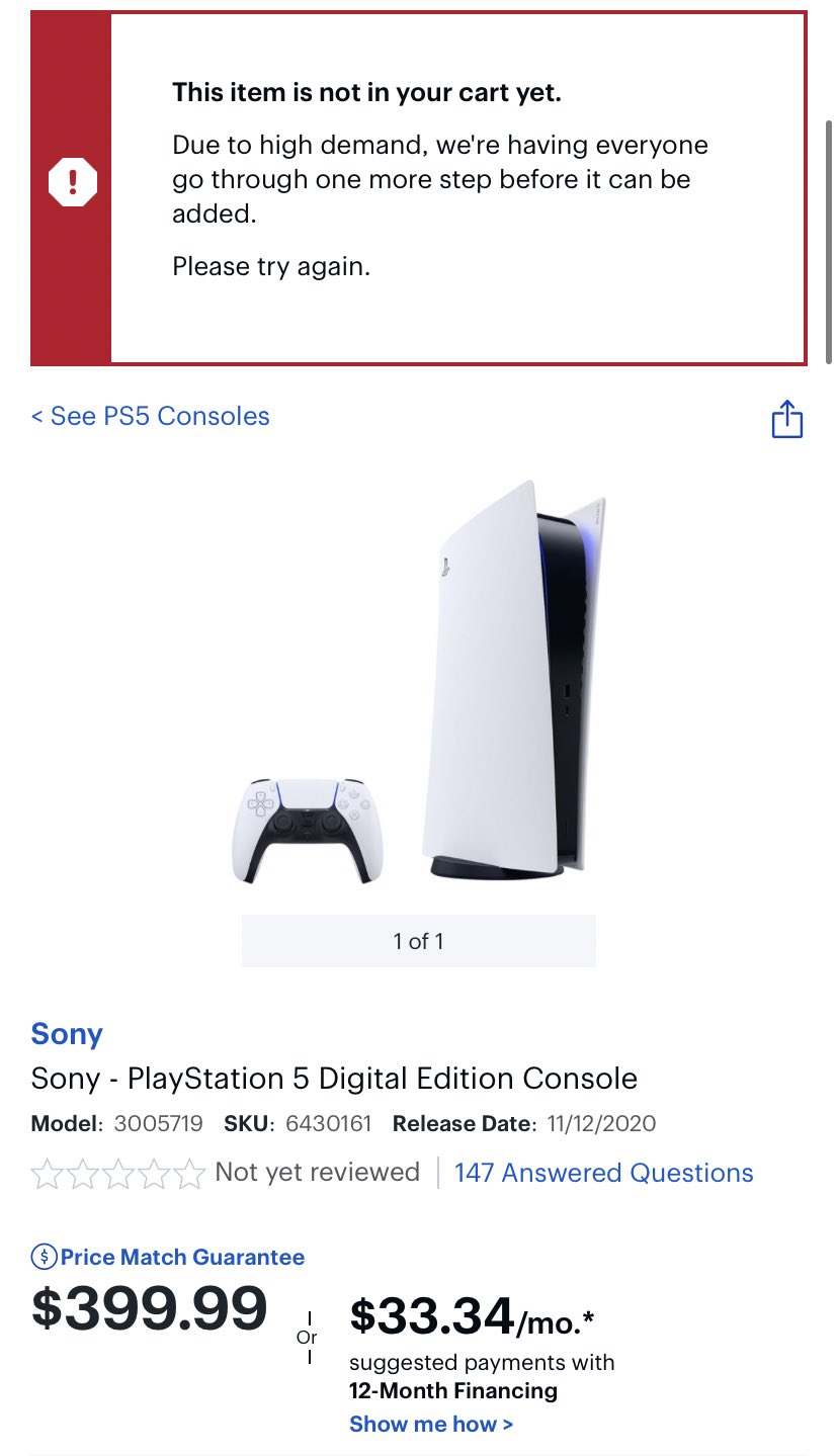 PS5 stock is available at  for the first time in months