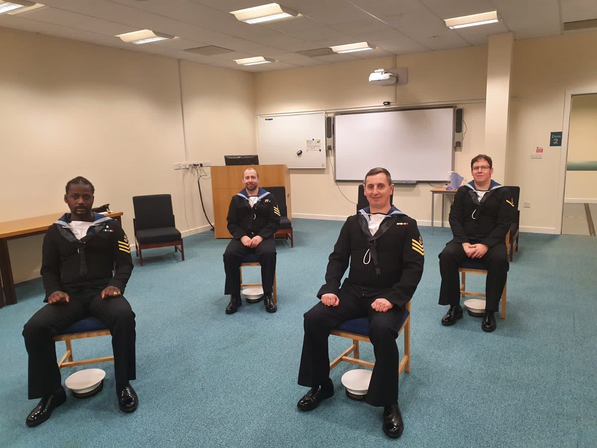 CO_FSTW's tweet photo. ✨8 weeks ago these 4 Leading Chefs started their promotional qualifying course within FSTW. 

Today they graduated from their professional course as they take that step closer towards the POCS's of the future 🚢 ⚓️

Congratulations to all ⭐️ 

#DCLPA #Royalnavy #Inspire https://t.co/EBaPixn5Ex