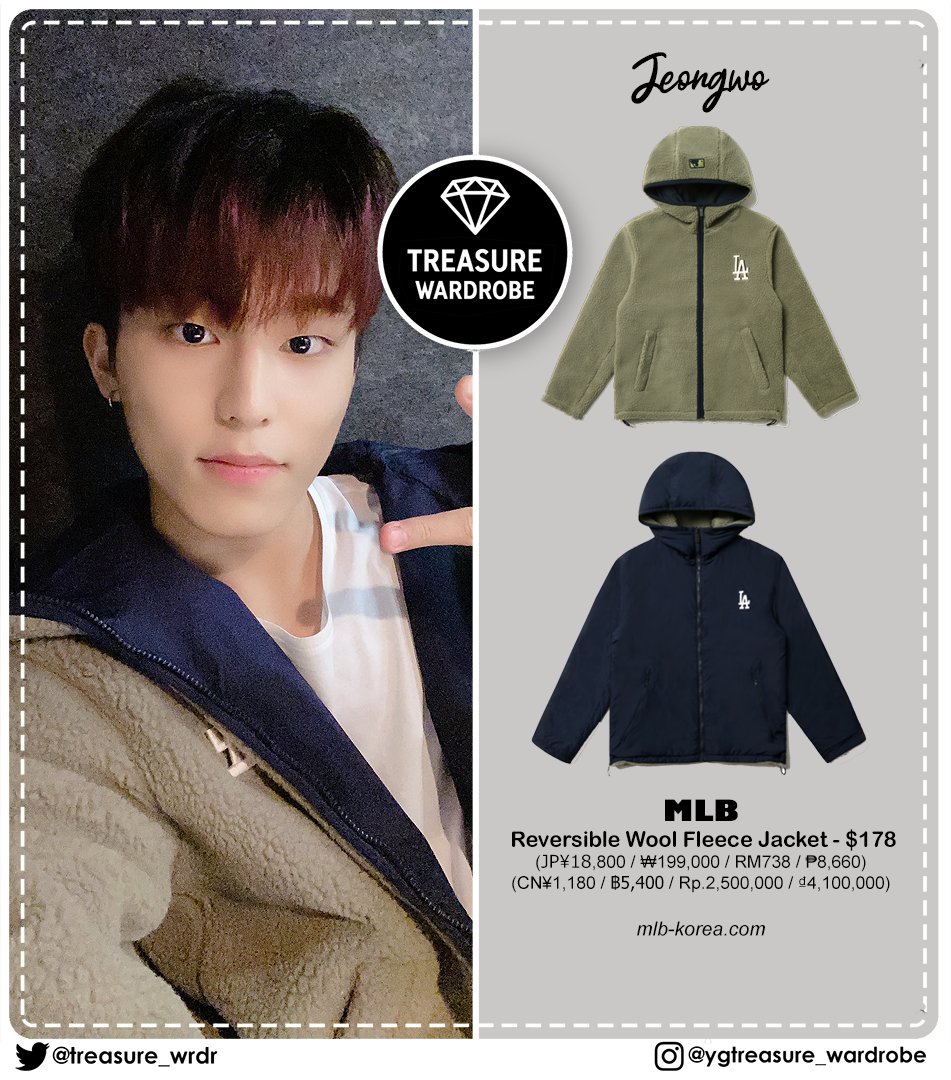 Reversible Wool Fleece Jacket 