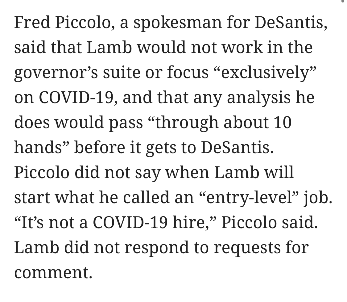 6/ He didn’t respond for comment? No kidding, I wouldn’t either. You attacked his livelihood, intelligence, and character without ever having met or spoken to him.