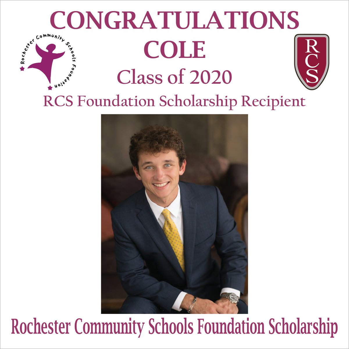 RCSFoundation2's tweet photo. Attention seniors: It’s time to apply for @RCSFoundation2 scholarships! Applications are due Jan. 8, 2021. Review opportunities here: https://t.co/TBwaVdu8Re.

You may also visit the Community Foundation of Greater Rochester: https://t.co/abgVZPEwaT.

#ClassOf2021 #RCSFcares https://t.co/WawRPODrt8