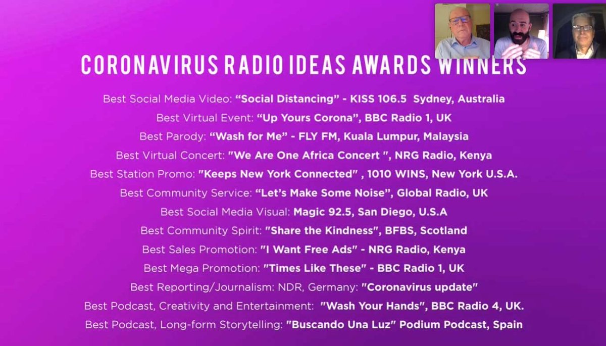 izuzquiza's tweet photo. Se acaban de anunciar los “Coronavirus Radio Ideas Awards”, un premio europeo convocado por @RadiodaysEurope a las mejores ideas radiofónicas durante la pandemia. Y #BuscandoUnaLuz ha sido premiado como mejor podcast de formato largo. Mil gracias. https://t.co/3k4iRnpm7H