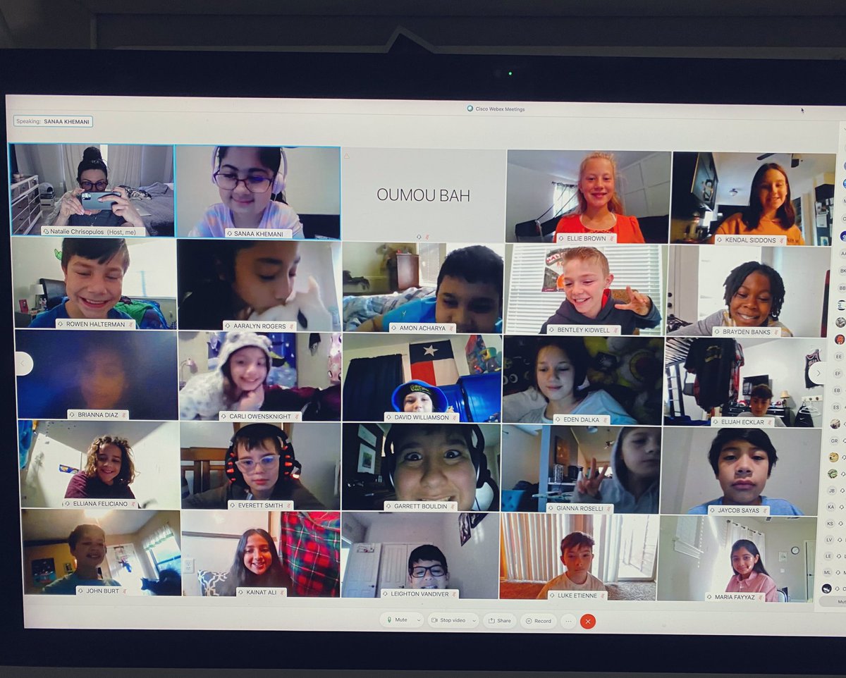 Schedule changes and adjustments have never gone so smooth!! I am extremely proud of how happy and motivated all of our students are to get online and learn this morning!!! #teamBCE