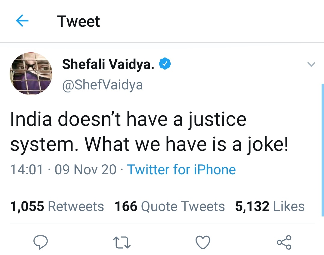 zoo_bear's tweet photo. Kunal's tweet vs Shefali's tweet. https://t.co/dmvVisOSBo