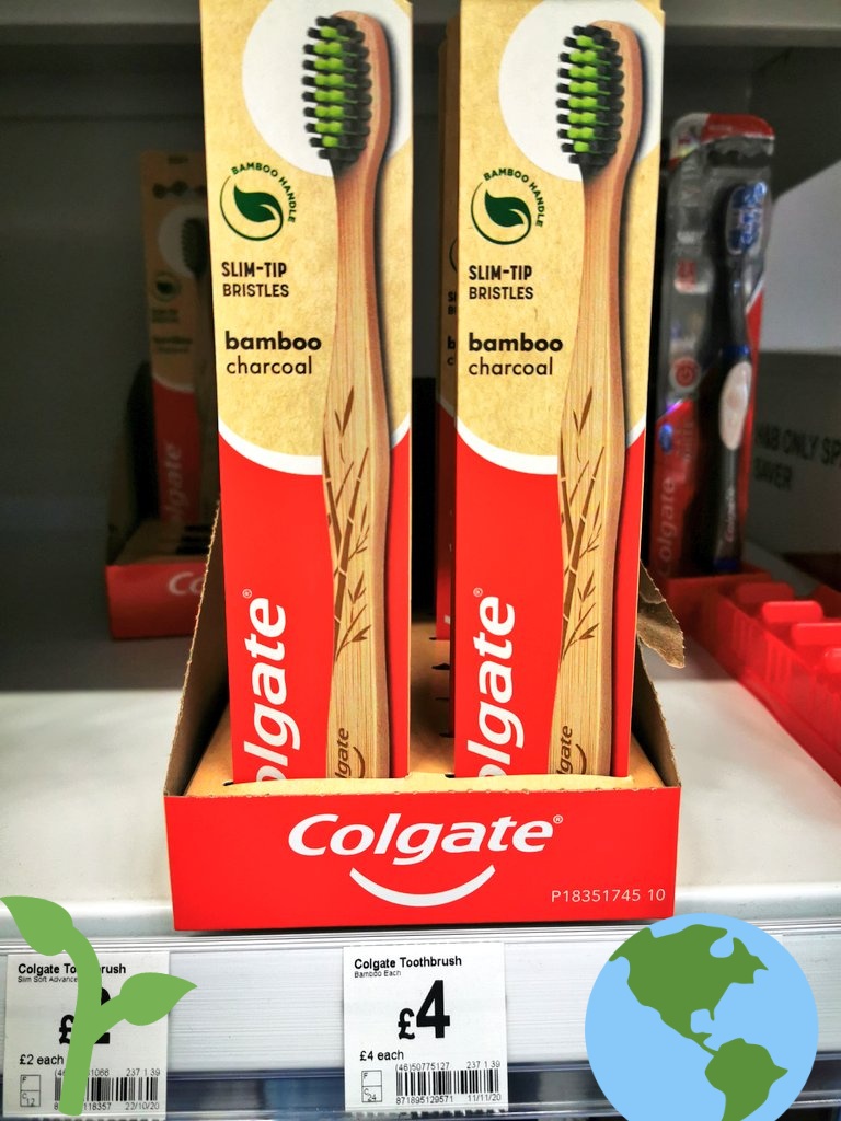 Richard Dowling π (@dowlingwildlife) on Twitter photo Bamboo Toothbrush for people that care πππ Β£4
Plastic Toothbrush wrapped in Plastic for people that don't care, fueling climate change only for it to degrade for eternity in Landfill or the stomach of a Basking Shark Β£1 Insulting! <a href="/ColgateUK/">Colgate UK</a>
<a href="/PlasticOceans/">Plastic Oceans UK is now Ocean Generation</a> <a href="/lucysiegle/">lucy siegle</a> <a href="/TheBPF/">British Plastics Federation</a> Bamboo Toothbrush for people that care πππ Β£4
Plastic Toothbrush wrapped in Plastic for people that don't care, fueling climate change only for it to degrade for eternity in Landfill or the stomach of a Basking Shark Β£1 Insulting! <a href="/ColgateUK/">Colgate UK</a>
<a href="/PlasticOceans/">Plastic Oceans UK is now Ocean Generation</a> <a href="/lucysiegle/">lucy siegle</a> <a href="/TheBPF/">British Plastics Federation</a>