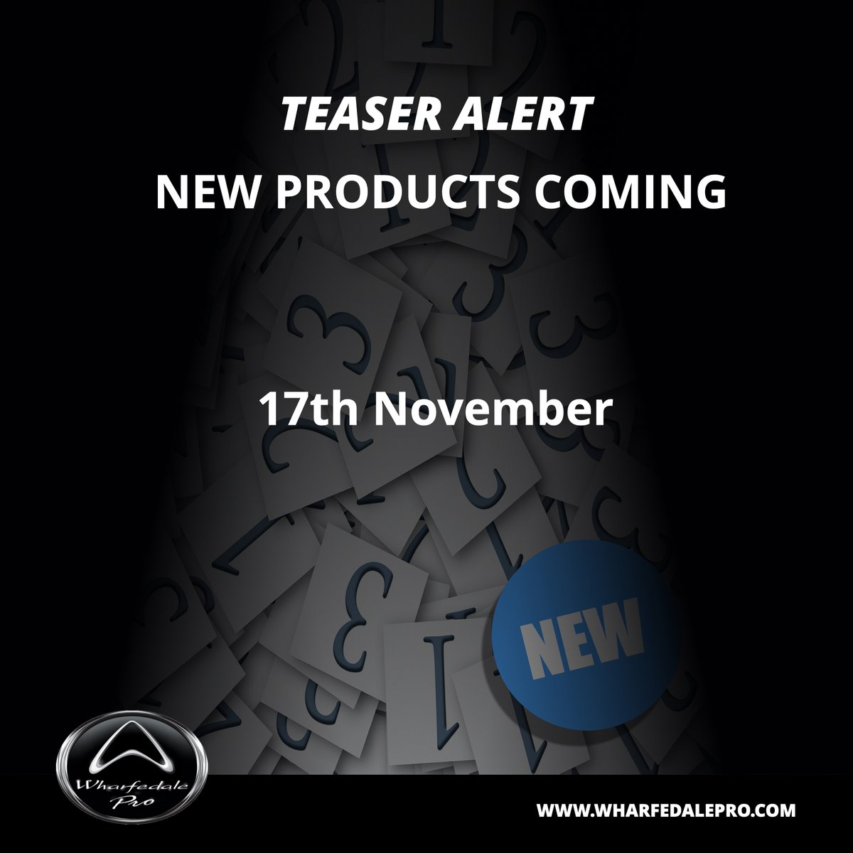 For today….it’s just a picture.  A frustrating marketing “teaser alert”!
 
On Tues 17th Nov, we will have some exciting new product information to share with you.
 
3 – 2 – 1  …..
 
#wharfedalepro #proaudio #livesound #linearray #pointsource