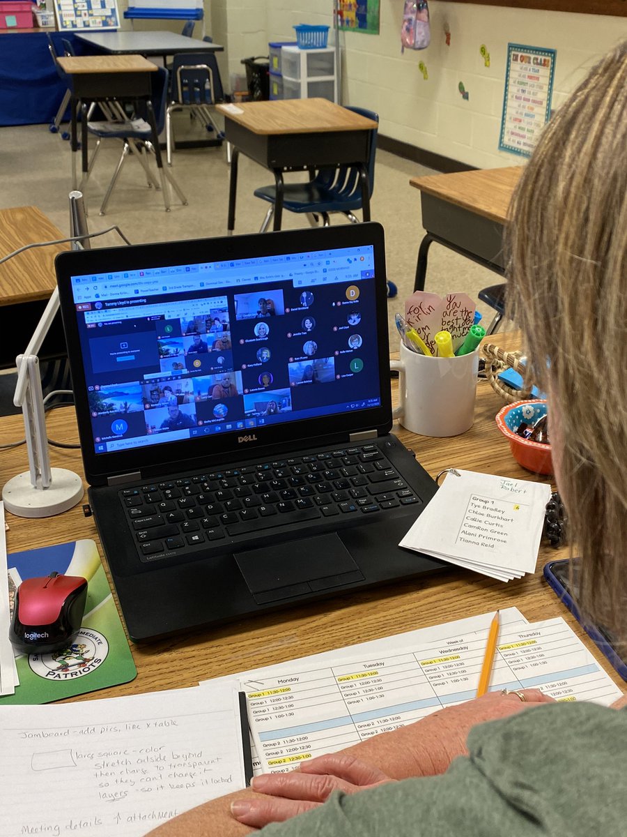 EdTechie_Lloyd's tweet photo. Sri teachers are loving @SCTammy1 session on #Jamboard @BCSDTechTeam great job, Tammy!!! #innovationsummit #bcsdinnovationsummit https://t.co/aEXgRcMx1J