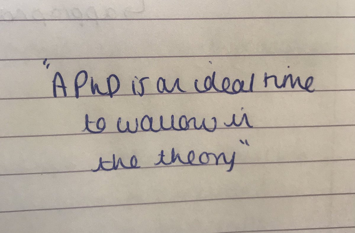 jenny_routh's tweet photo. Amen @ChrisWatling3 🙌🏼
#ASMERME2020 #MedEd #PhD #phdchat https://t.co/zPV16c6nIZ