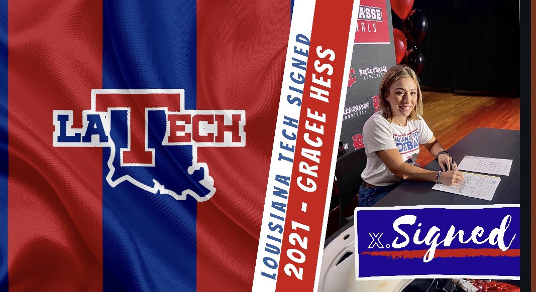d1vision_sb's tweet photo. ❤️LA TECH - SIGNED - GRACEE HESS❤️ 

So happy she got to celebrate with family and friends on such a huge accomplishment. 

#D1Goals | #D1Tools | #D1WorkEthic | #D1Signed | #RealTimeRecruit | #BeRealTime https://t.co/COpoiSeOfX