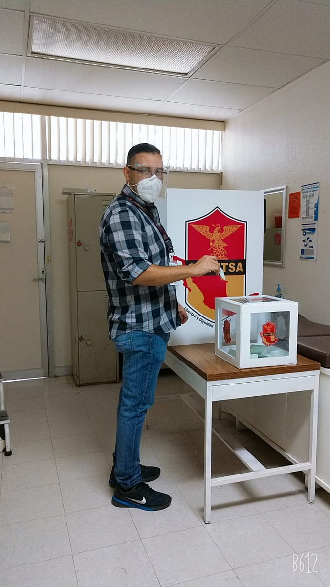 sinaitsa's tweet photo. El día de hoy #SINAITSA escribe unas palabras mas en la historia de la libre sindicación y la democracia sindical en nuestro pais, en el sector salud y en el estado de #Tamaulipas, se inicia con la jornada electoral para la elección del Comité Ejecutivo Estatal de #Tamaulipas. https://t.co/EV7flll582