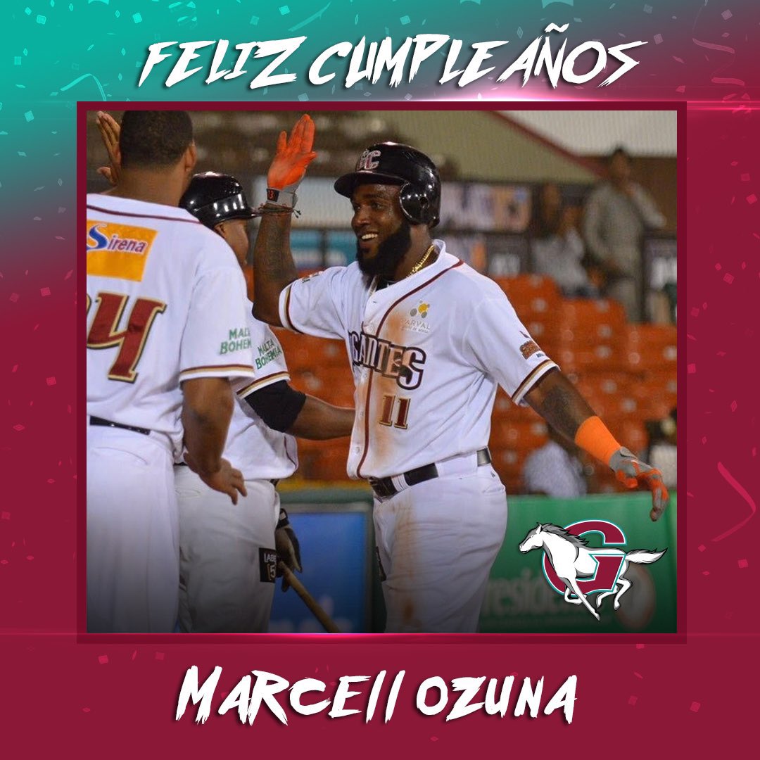 Happy birthday  , Marcell Ozuna!  