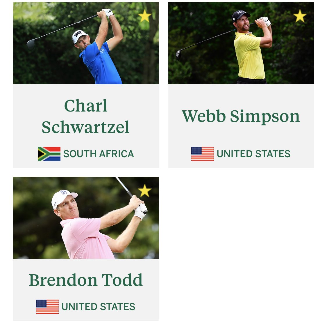 5:40am start. Early morning pre rounds done and dusted! Have a good day out there boys 💥👊🏼⛈ #TheMasters2020 - golf clubs &amp; ☔️‘s packed for today!