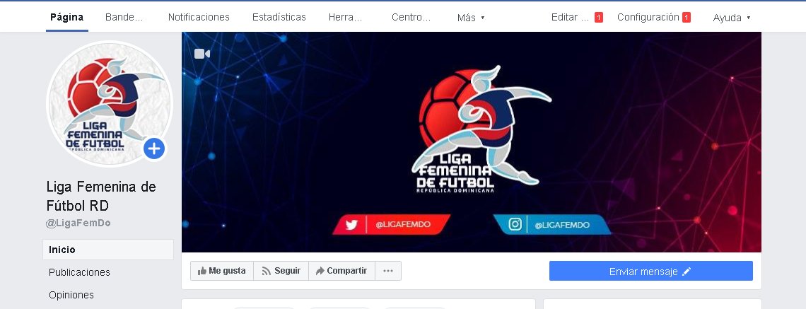 Te invitamos a seguir nuestra página oficial de Facebook: Liga Femenina de Fútbol RD 

Puedes verla dando click aquí ➡ bit.ly/38uEz2S

#LFF2020 #LigaFemDo 🇩🇴⚽