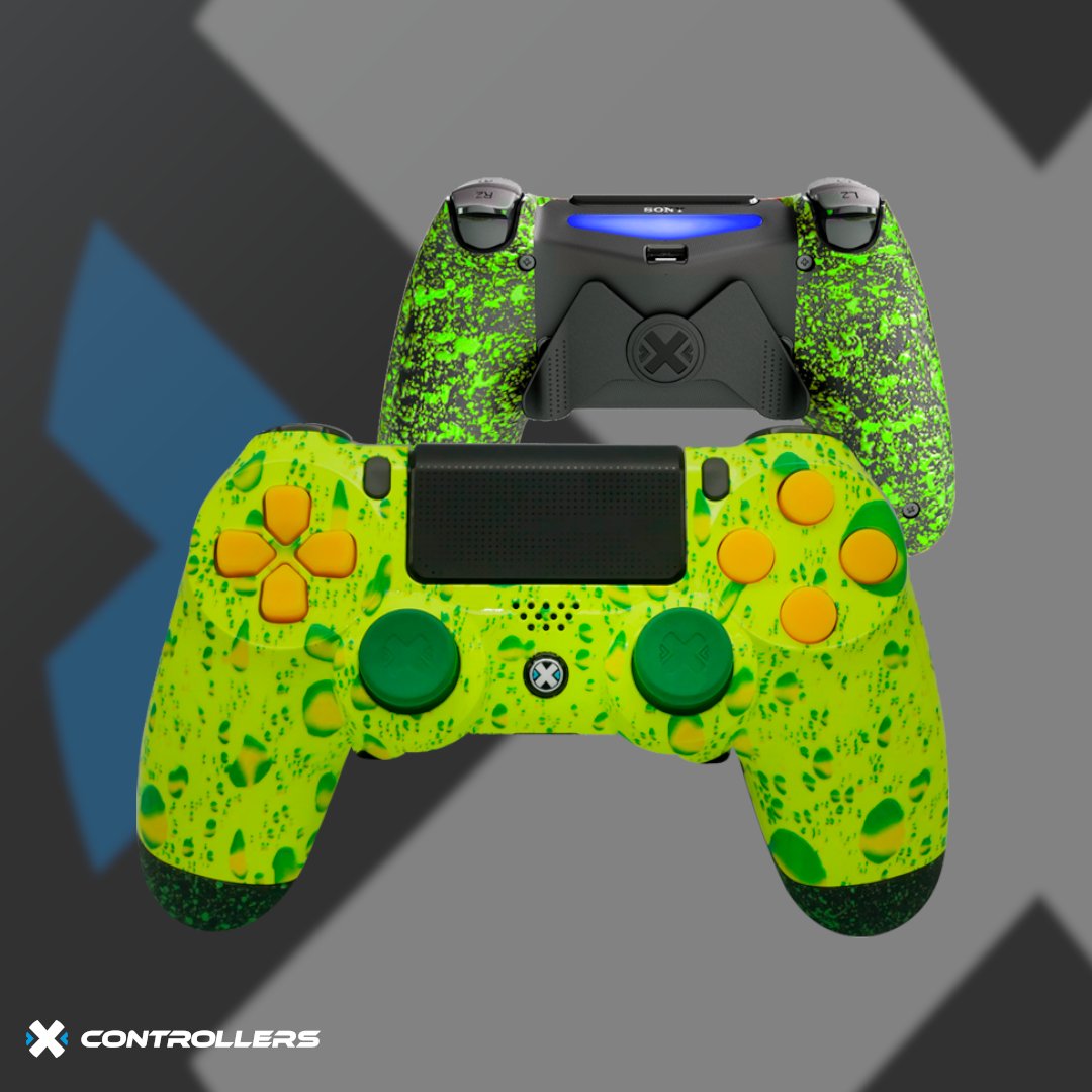 X_Controllers's tweet photo. ¡Mando PS4 Fresh! 💚
¿Comenta ✌🏽 si queréis que hagamos un súper sorteo de tarjetas de fortnite? 👀
#mandospersonalizados #xcontrollers #diseñatumando #designyourvictory https://t.co/wc2u77mYfc