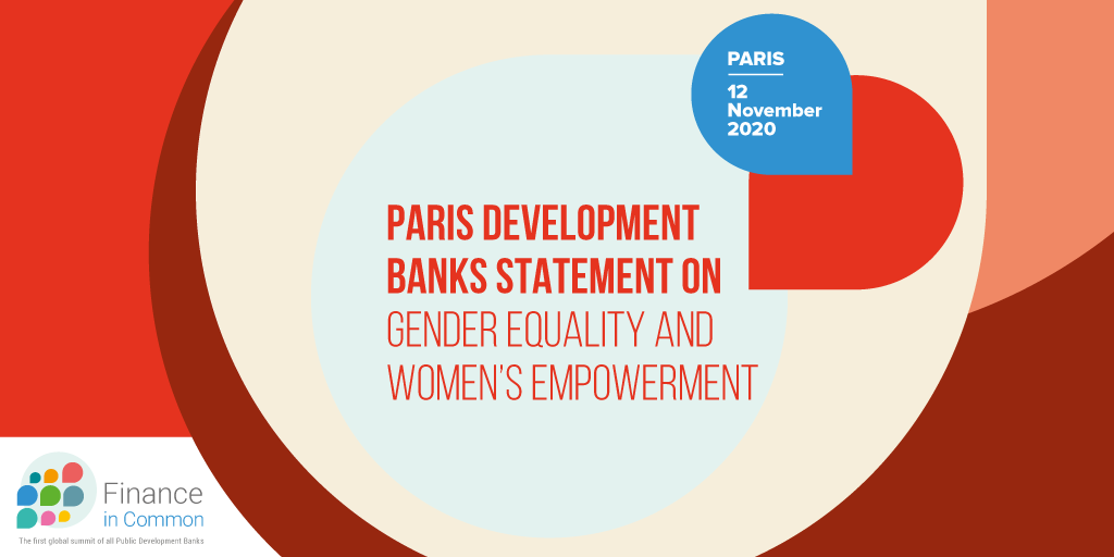 This coalition contributes to  #SDGs and inclusiveness through better alignment of  #genderequality with climate and biodiversity commitments, through the development of a gender-responsive climate change finance.   https://bit.ly/3plSws3  #FinanceinCommon2020