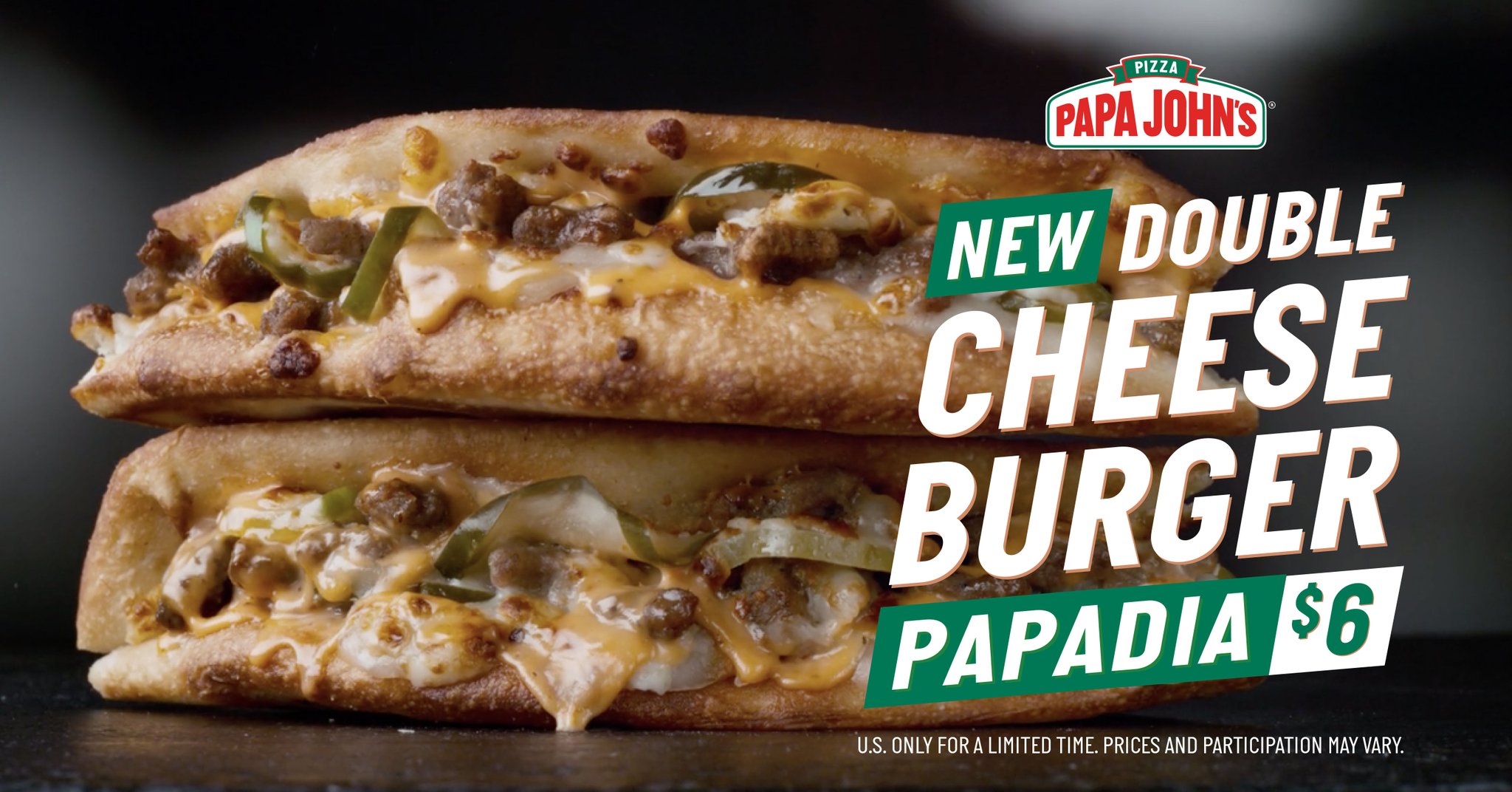 Papa Johns Cheeseburger Pizza