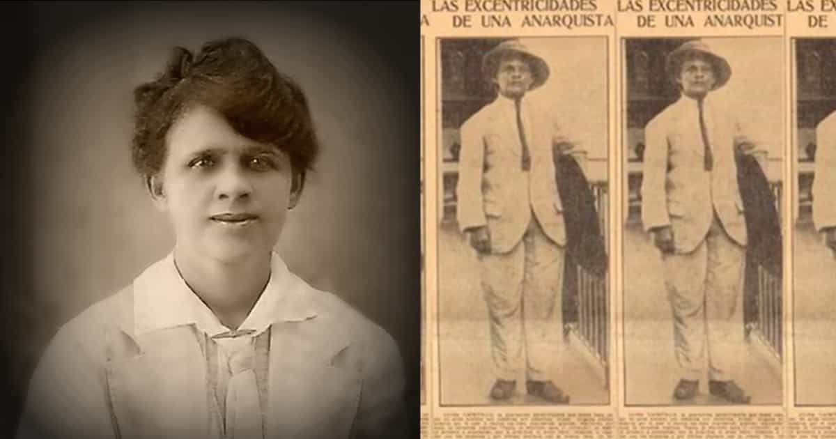 Luisa Capetillo fue una anarquista que nació en Puerto Rico en 1879. Era escritora y periodista.
Luisa fue una de las impulsoras del feminismo en su tierra y una de las primeras mujeres en usar pantalones, de hecho fue encarcelada por usar traje.