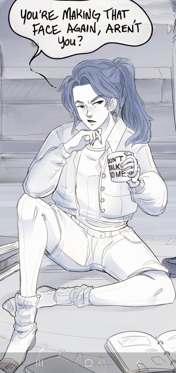 itsmandymo's tweet photo. Closeups of the art I did yesterday since I probably won't be able to sketch today.
#kate #beau #cupkate #htsc #ArtistOnTwitter #art #sketch #howtosurvivecamping #goatvalleycampgrounds https://t.co/0NTpCs0M00