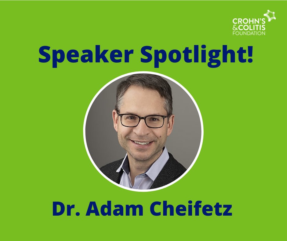We're very excited to welcome Dr. Adam Cheifetz from <a href="/BIDMChealth/">BIDMC</a> as our guest speaker at the RM Symposium on Sat! He'll be presenting "#IBD on the Horizon." Come hear what's coming down the pipeline for #crohns and #ulcerativecolitis! Register TODAY: rmibdeducationday.online