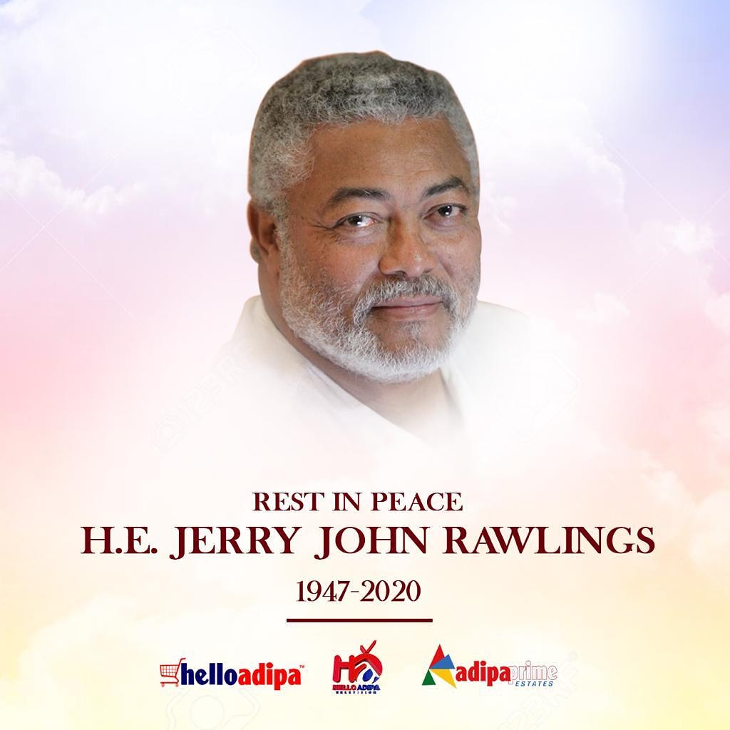 HelloadipaTv's tweet photo. #RIPJerryRawlings https://t.co/Sg0JRQF8Hh