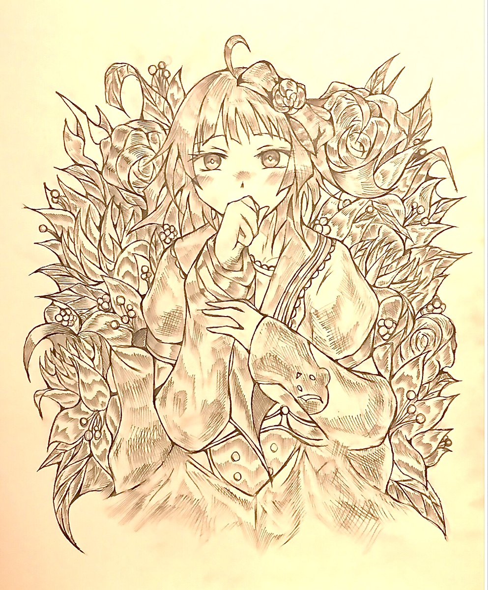 「あなたがくれた愛を育んで

 #虹ヶ咲
 #天王寺璃奈生誕祭2020
 #天王寺」|ハンマ🎀📶のイラスト