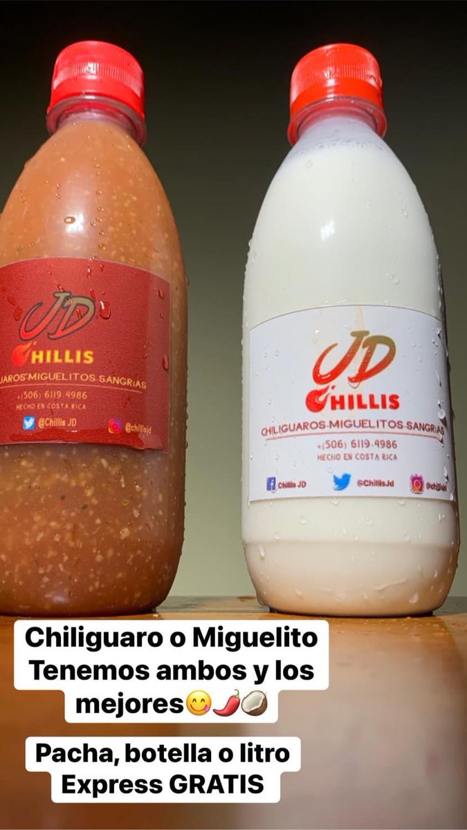 Chiliguaro🌶//Miguelito🥥

📲6119-4986
🏍Express GRATIS